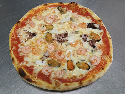 Pizza Frutti Di Mare Pizza Si Chieri